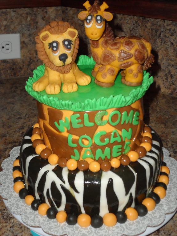 Jungle Baby Shower Cakes Walmart Jungle Baby Shower Cakes Walmart