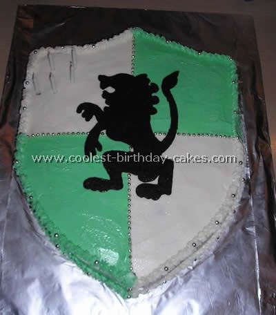 Knight Birthday Cake Knight Birthday Cake