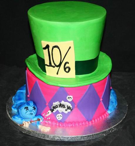 Mad Hatter Birthday Cake Ideas Mad Hatter Birthday Cake Ideas