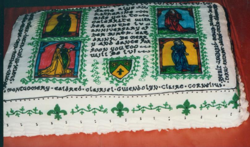 Medieval Birthday Cakes Medieval Birthday Cakes