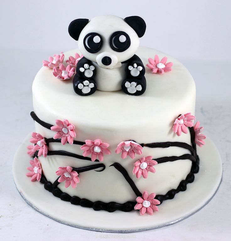 Panda Birthday Cake Panda Birthday Cake