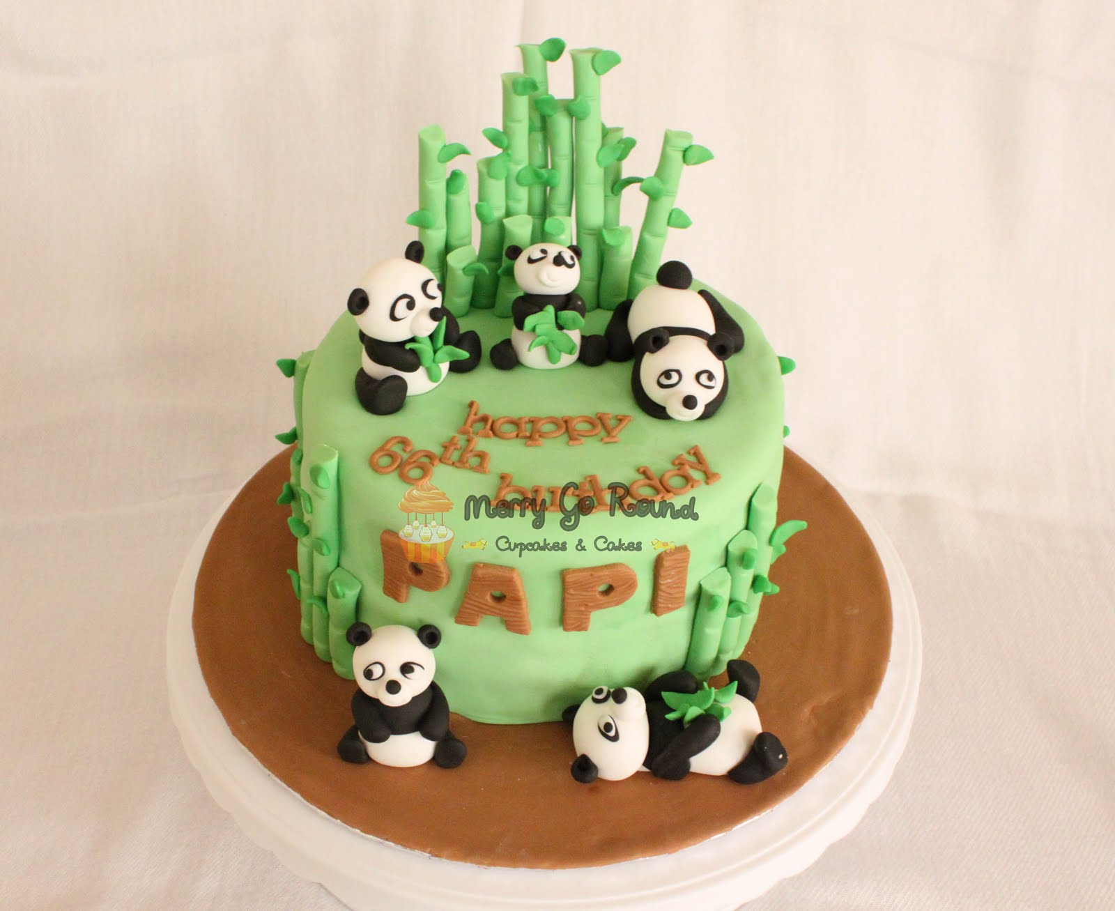 Panda Birthday Cake Panda Birthday Cake