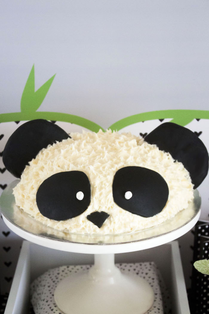 Panda Birthday Party Cake Panda Birthday Party Cake