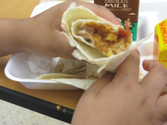 School Breakfast Burrito School Breakfast Burrito