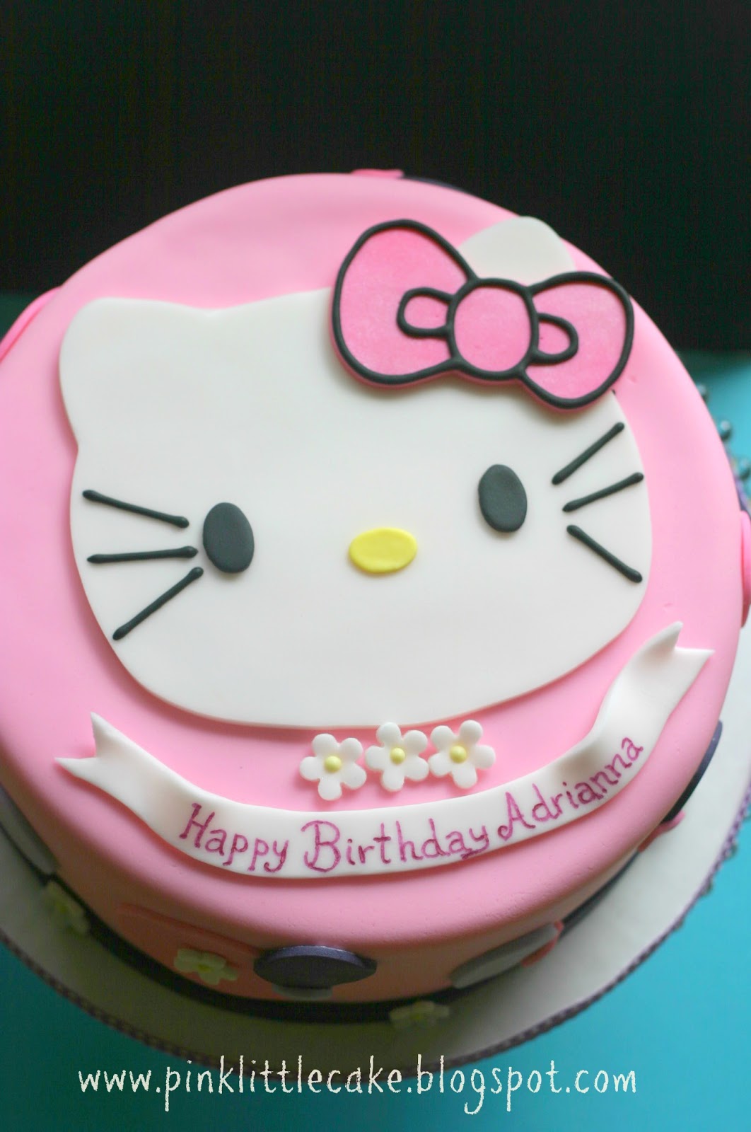 7 Pink Hello Kitty Birthday Cakes For Little Girls Photo Small