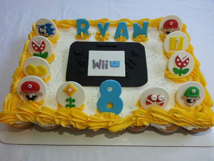 Wii U Birthday Cake Wii U Birthday Cake
