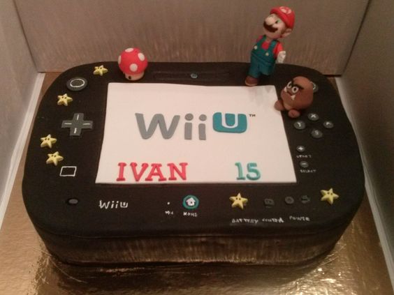 Wii U Cake Wii U Cake