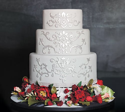 Winter Wedding Cake