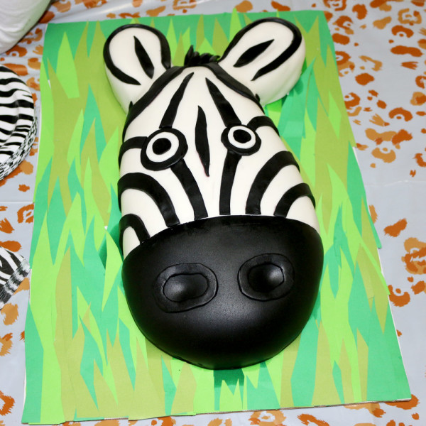 7 Photos of Zebra Head Shaped Birthday Cakes 7 Photos of Zebra Head Shaped Birthday Cakes