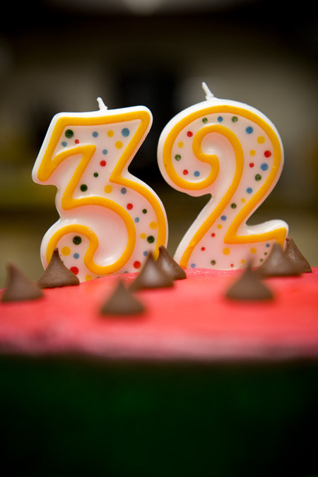Birthday Cake 32 Years Old