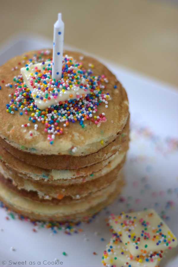 Birthday Cake Mix Pancakes Birthday Cake Mix Pancakes