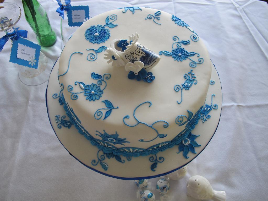 Cake Decorating Ideas Blue