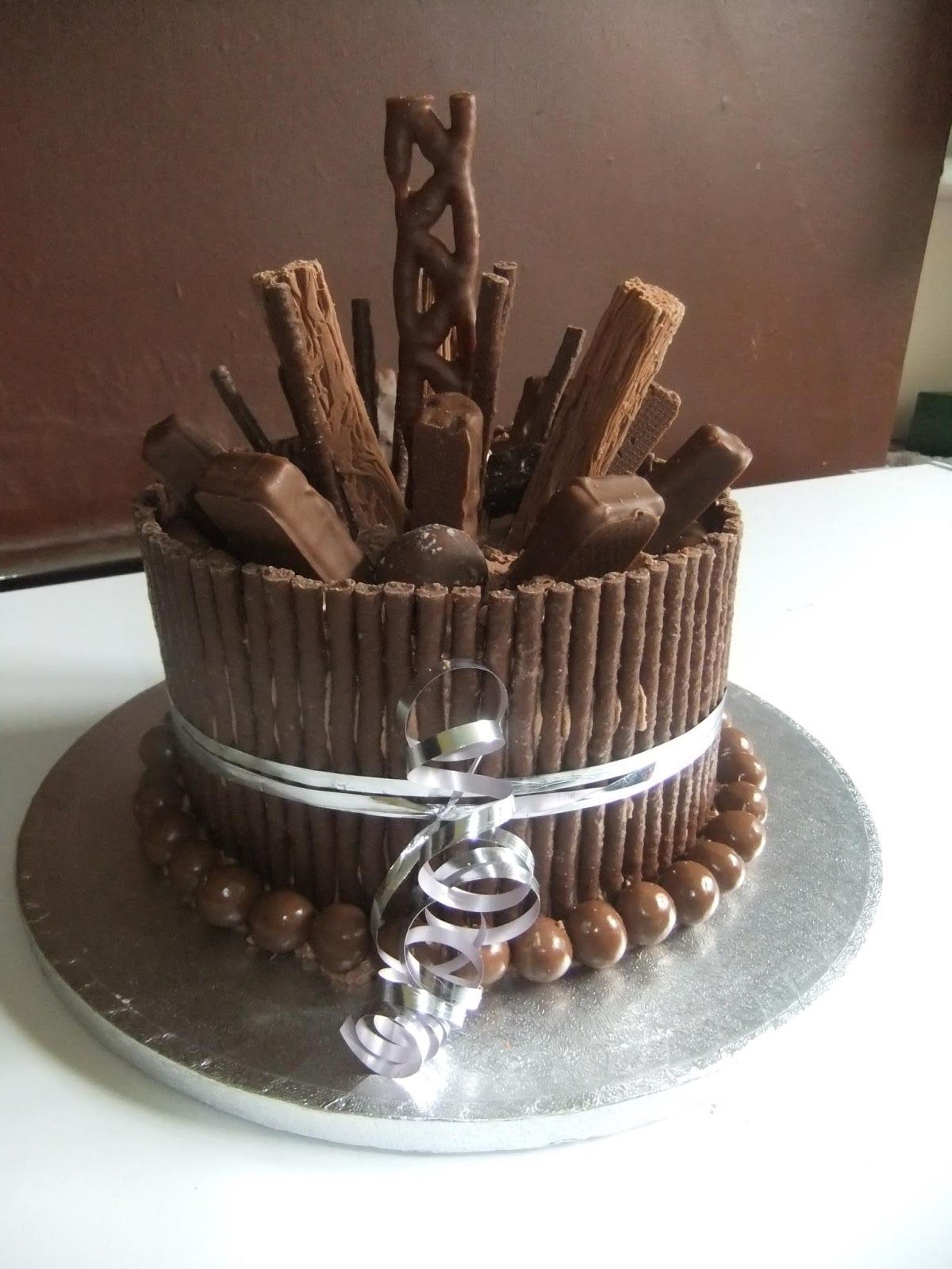 Chocolate Birthday Cake Explosion