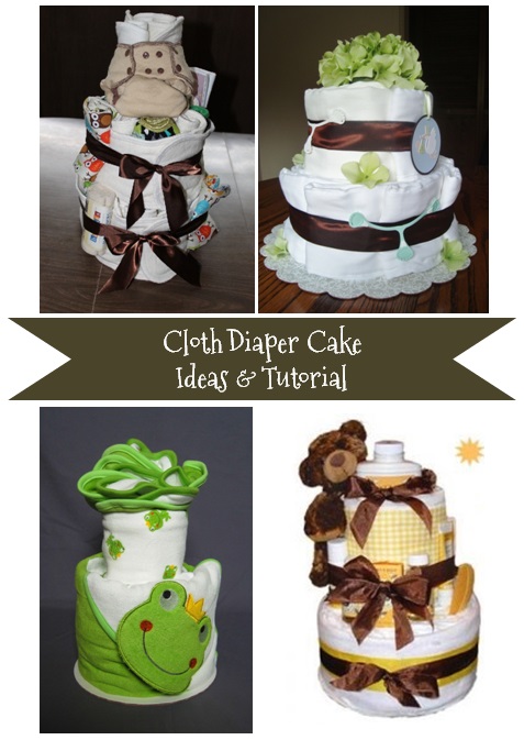 Cloth Diaper Cake Tutorial