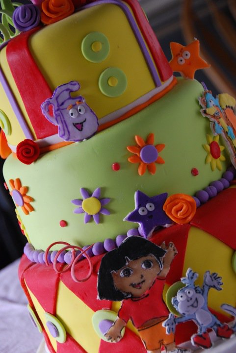 Dora Birthday Cake Dora Birthday Cake