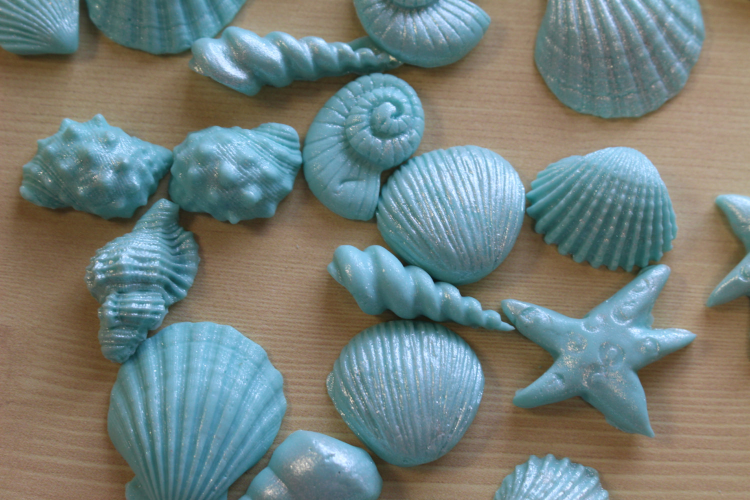 Edible Seashell Cake Decorations Edible Seashell Cake Decorations
