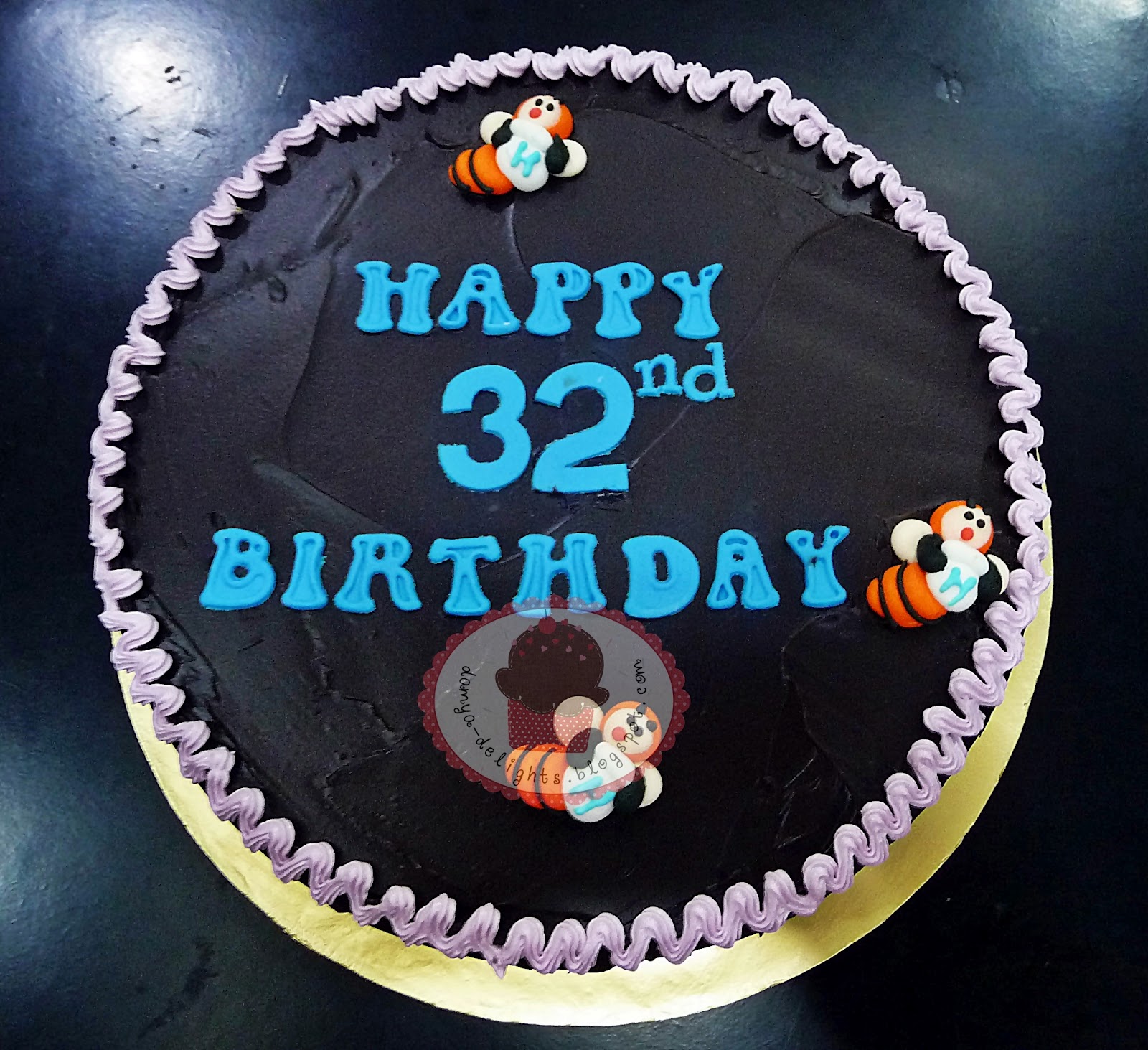 Happy 32nd Birthday Cake