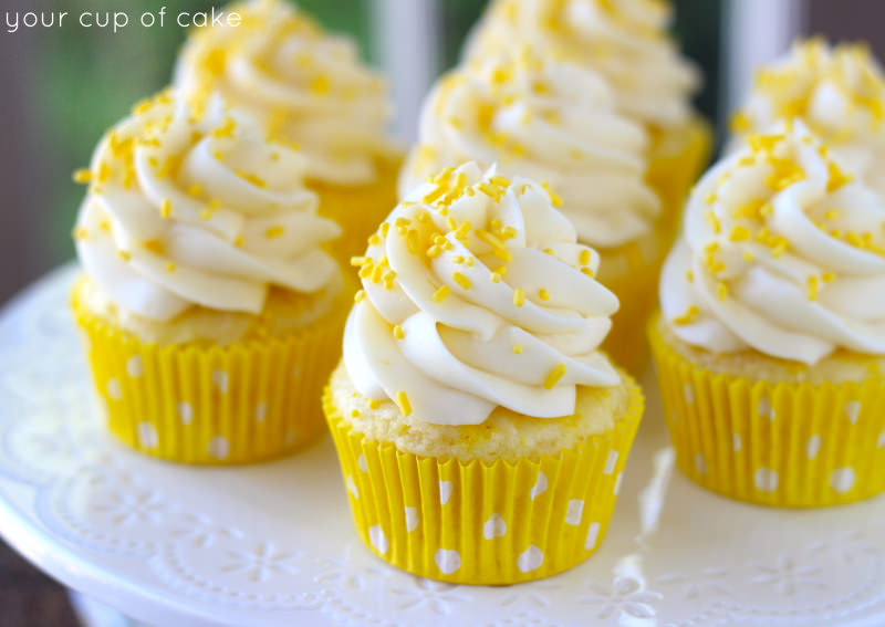 Lemon Cream Cheese Cupcakes Lemon Cream Cheese Cupcakes