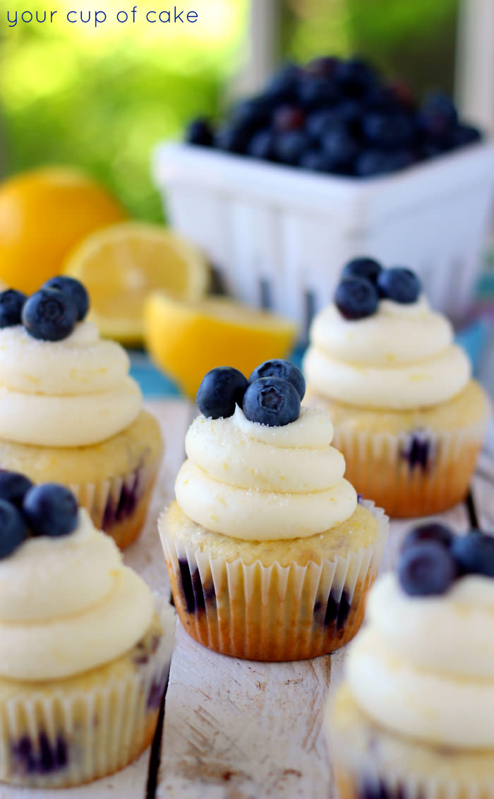 Lemon Cupcakes with Cake Mix