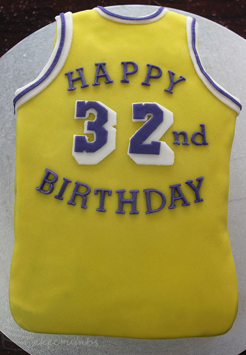 Magic Johnson Birthday Cake