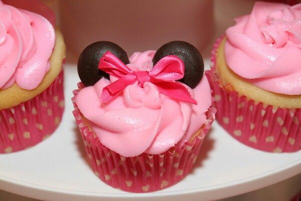 Minnie Mouse Birthday Cupcakes Ideas Minnie Mouse Birthday Cupcakes Ideas