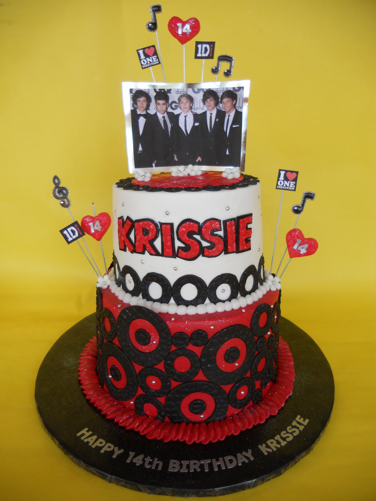 One Direction Birthday Cake One Direction Birthday Cake