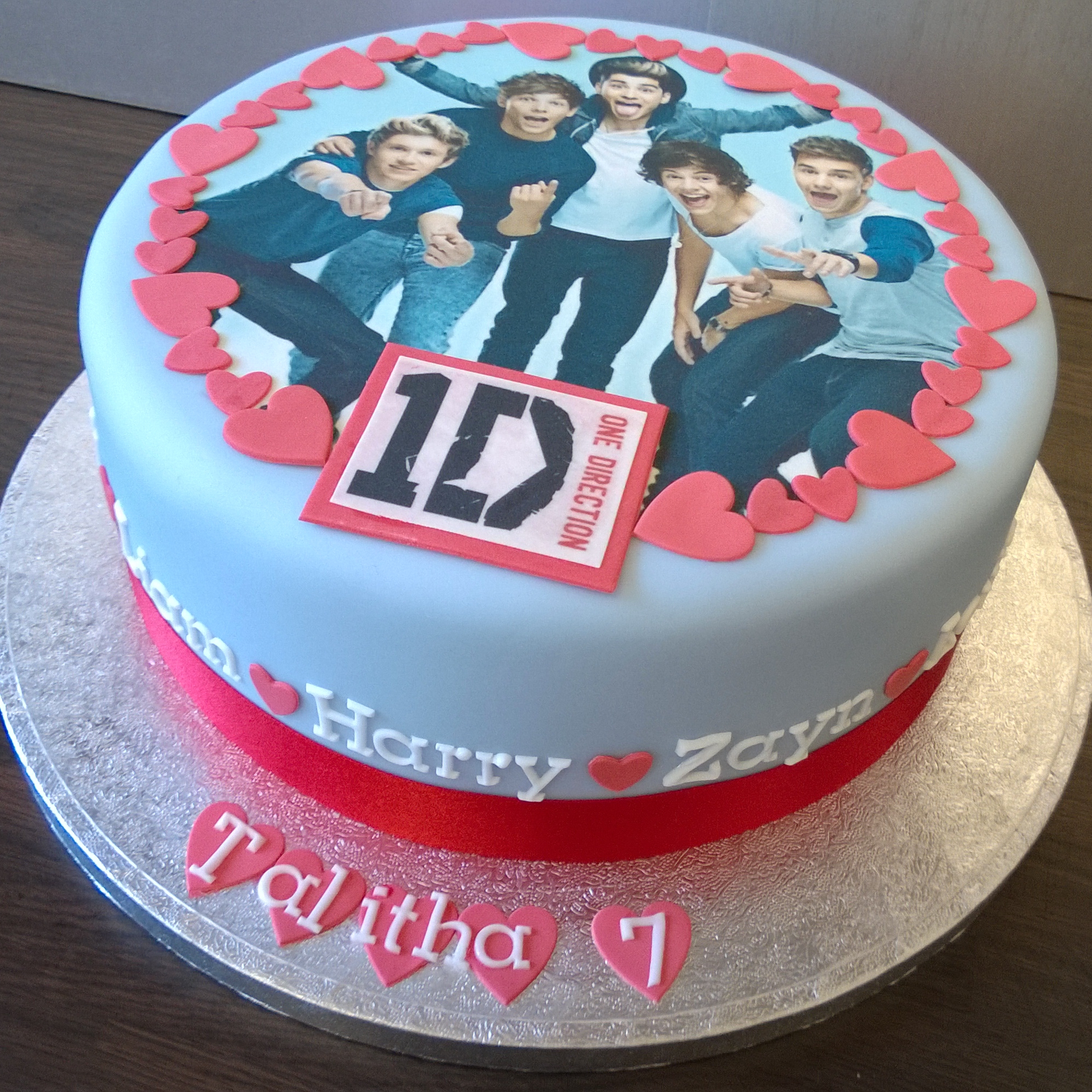 One Direction Birthday Cake One Direction Birthday Cake