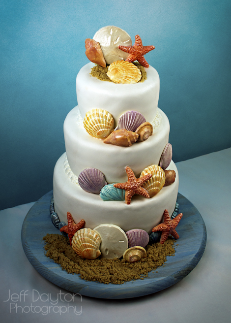Seashell Birthday Cake Seashell Birthday Cake
