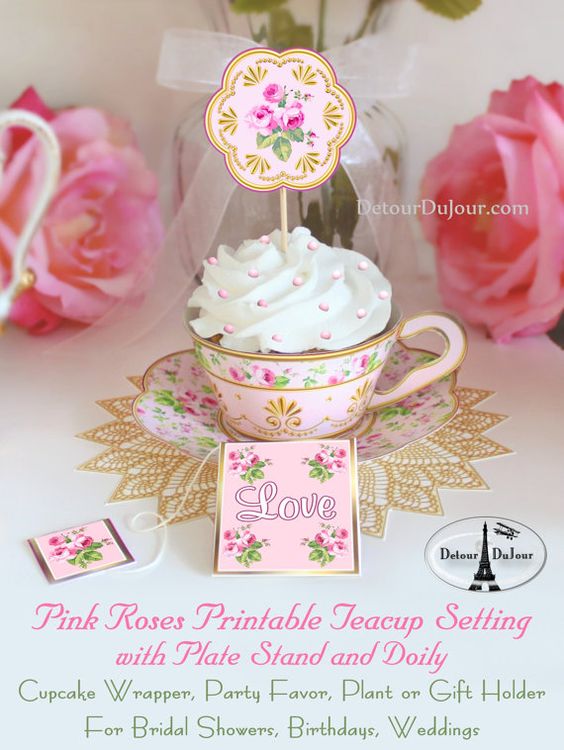 8 Photos of Tea Cup Bridal Shower Cupcakes 8 Photos of Tea Cup Bridal Shower Cupcakes