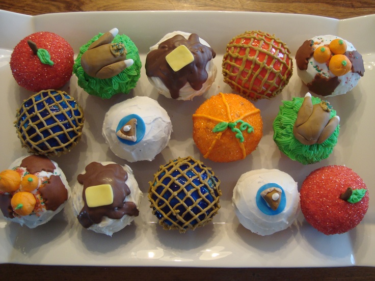 Thanksgiving Dinner Cupcakes Thanksgiving Dinner Cupcakes