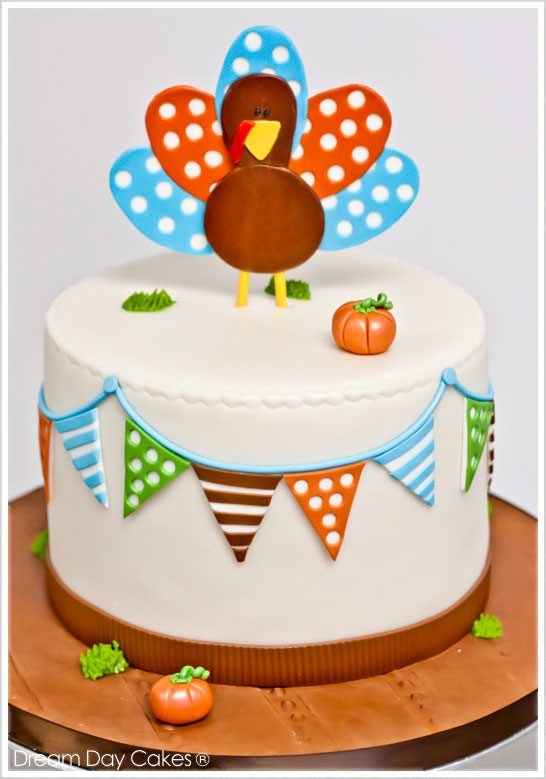 Thanksgiving Turkey Cake Thanksgiving Turkey Cake