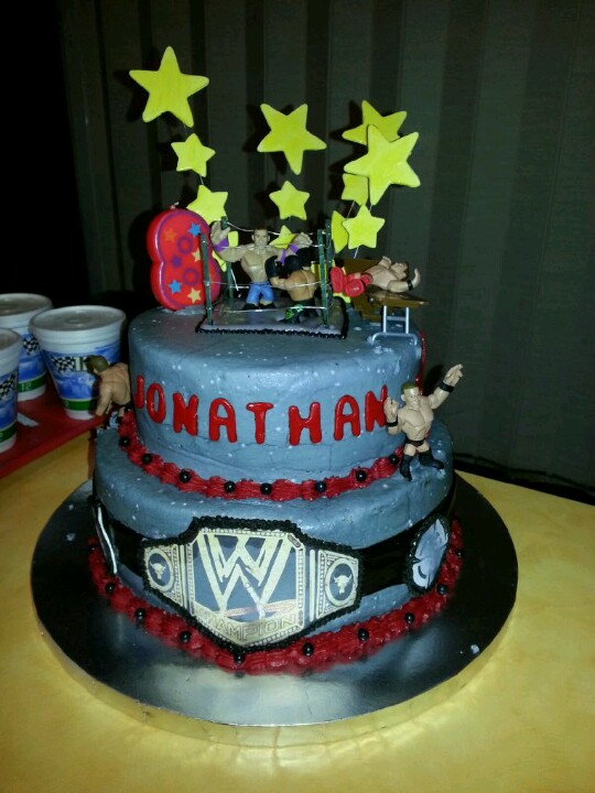 WWE Birthday Cake Ideas WWE Birthday Cake Ideas