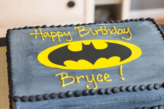 Batman Birthday Sheet Cake Batman Birthday Sheet Cake