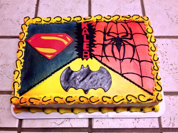 Batman Sheet Cake Batman Sheet Cake