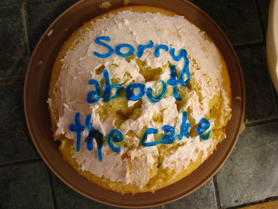 Birthday Cake Fail Birthday Cake Fail