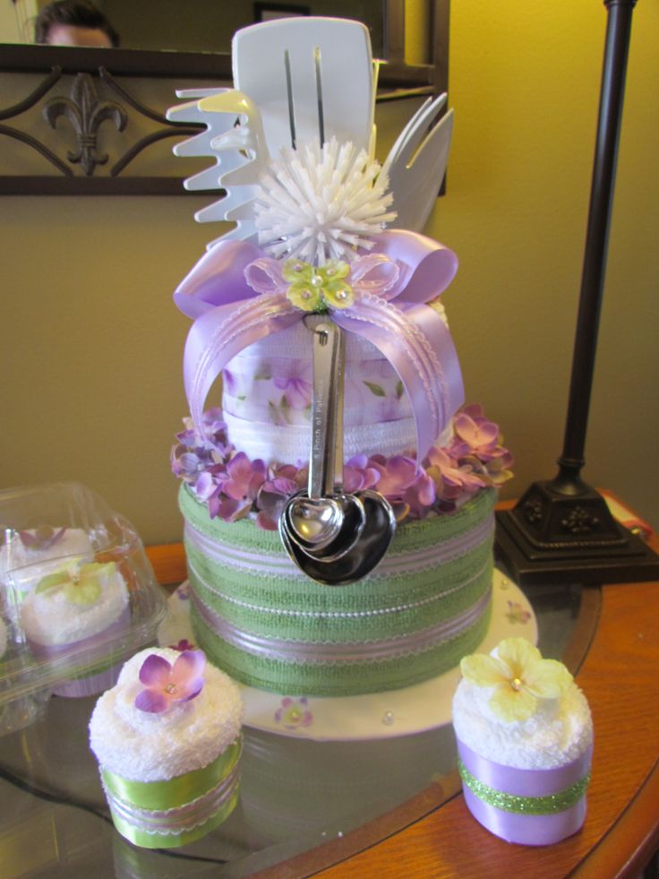 Bridal Shower Utensil Cake Bridal Shower Utensil Cake
