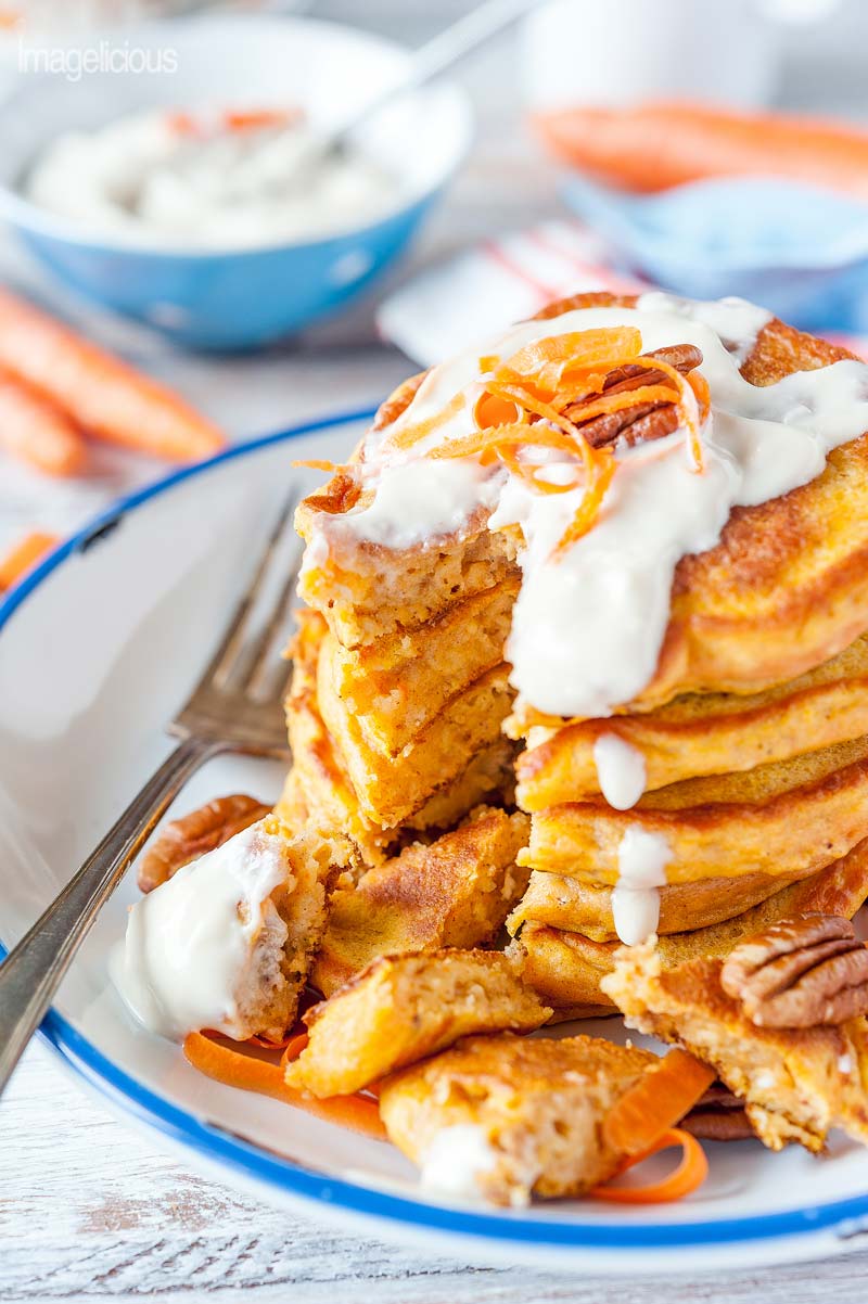 Carrot Cake Pancakes Carrot Cake Pancakes
