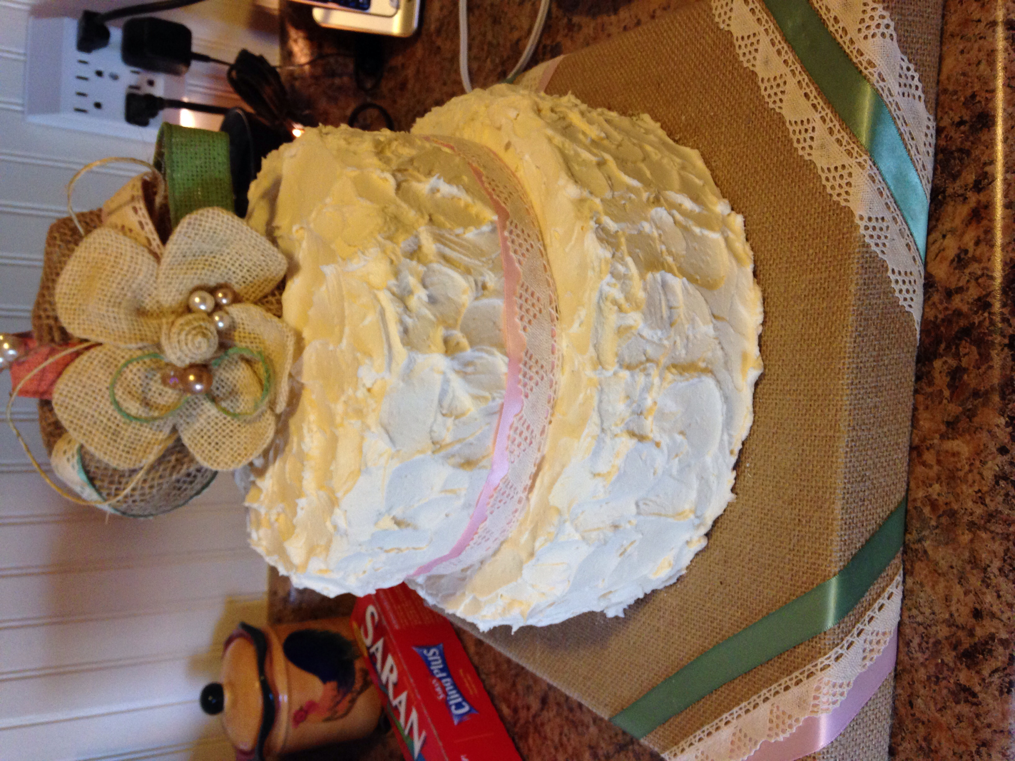 Country Chic Bridal Shower Cake Country Chic Bridal Shower Cake