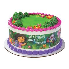 Dora Edible Cake Decorations Dora Edible Cake Decorations