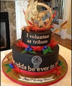 Hunger Games Sweet 16 Cake Hunger Games Sweet 16 Cake