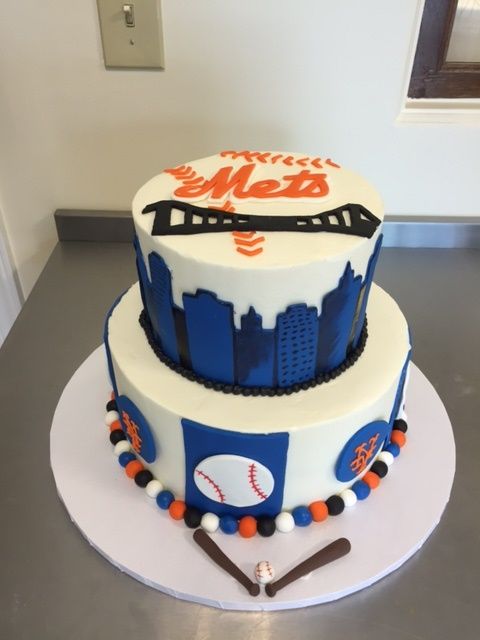 Mets Baseball Birthday Cake Mets Baseball Birthday Cake