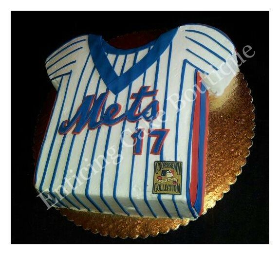 Mets Baseball Jersey Cake Mets Baseball Jersey Cake
