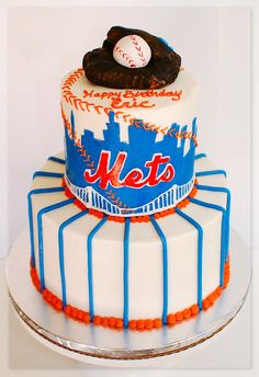 Mets Birthday Cake Mets Birthday Cake