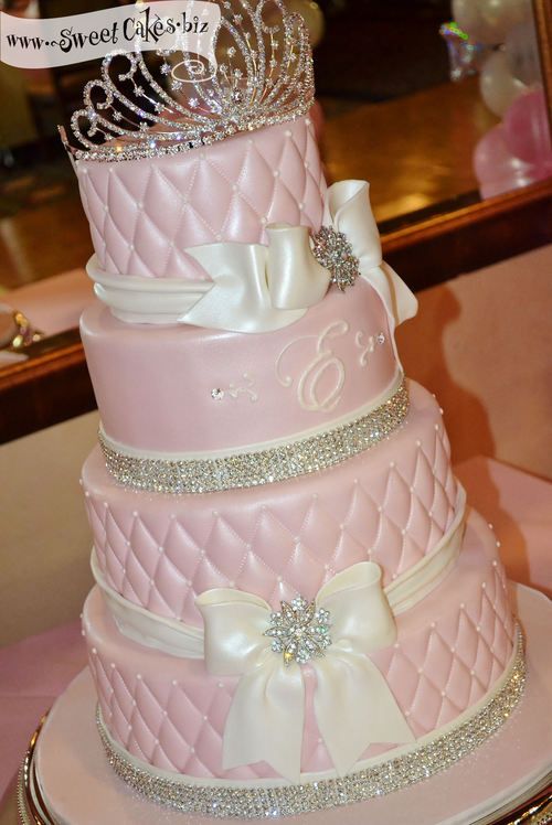 8 Elegant Girls First Birthday Cakes Photo Little Girls 1st