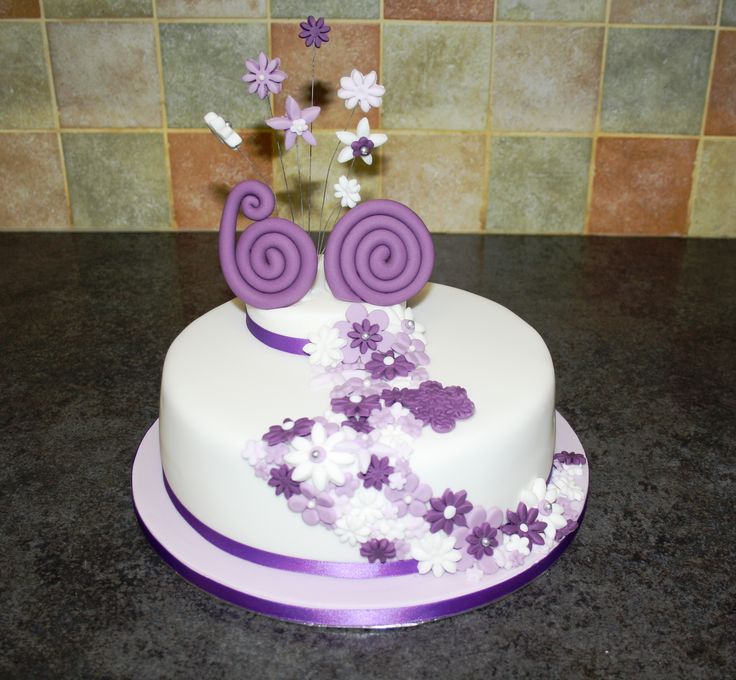 60th Birthday Cake Ideas For Mum