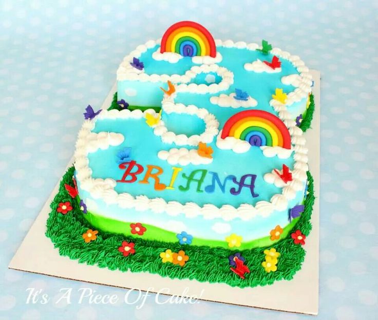 Rainbow Slab Cake Rainbow Slab Cake