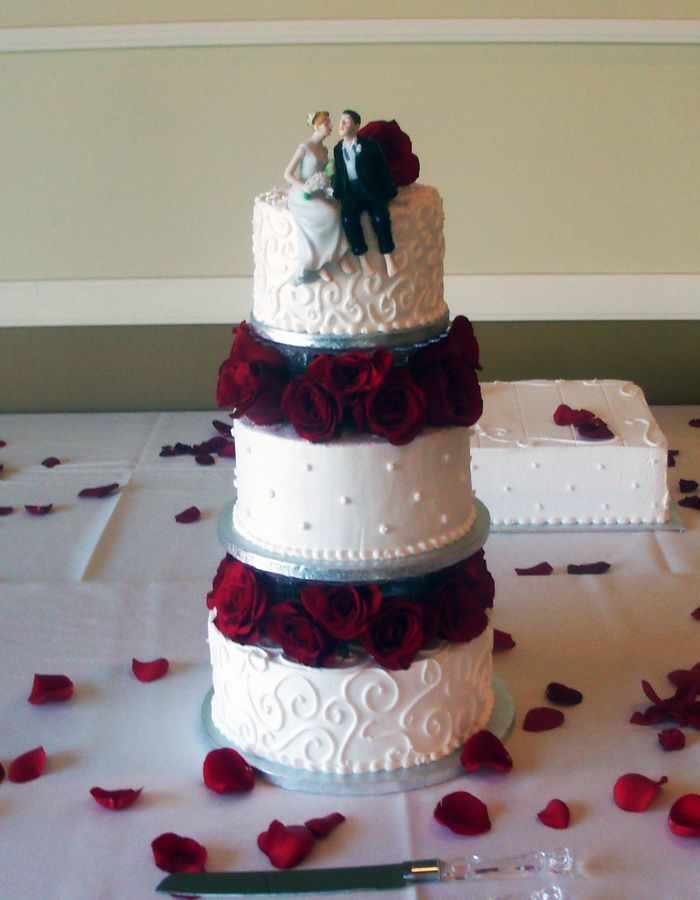 11 Simple Wedding Cakes For Anniversary Photo Anniversary 2 Tier