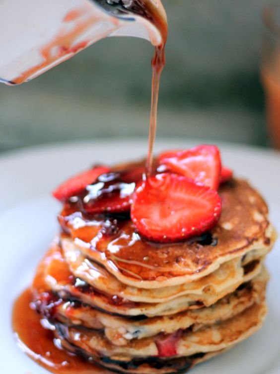 8 Photos of Strawberry And Bluberry Pancakes With Toppings 8 Photos of Strawberry And Bluberry Pancakes With Toppings
