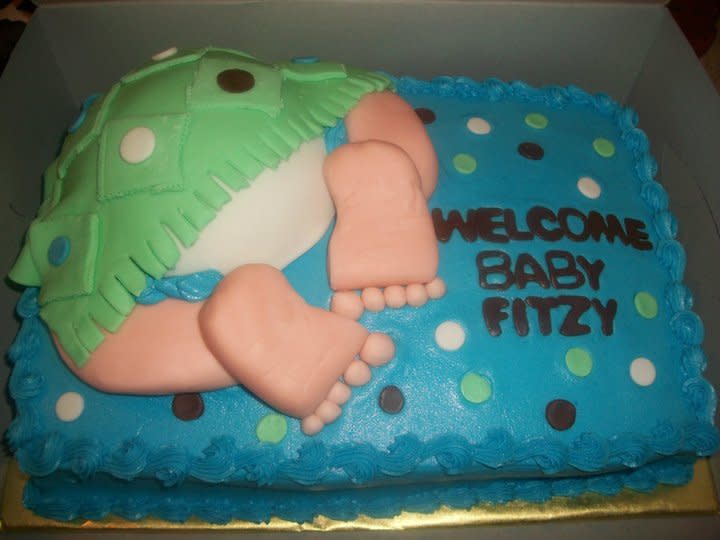 Baby Shower Sheet Cake Baby Shower Sheet Cake