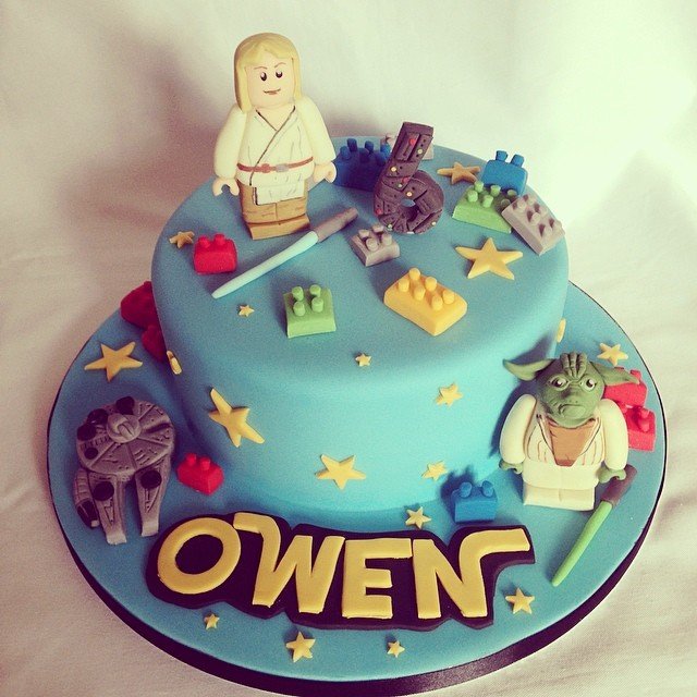 Birthday Cake Luke Skywalker